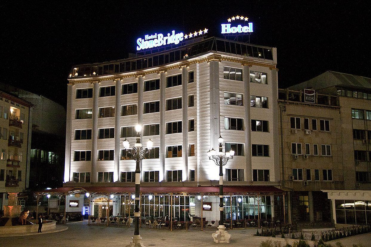 Stone Bridge Hotel Skopje Exterior foto